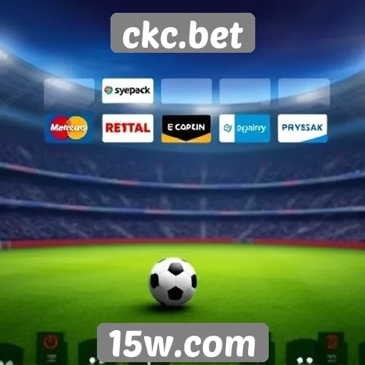 Opções de pagamento disponíveis no ckc.bet